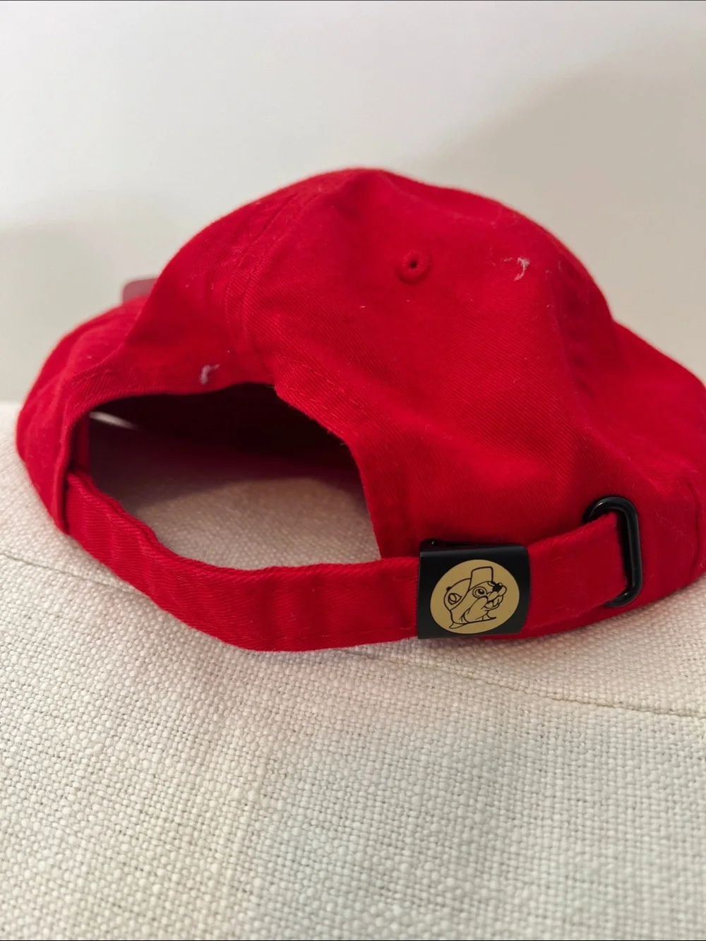 Buccee’s Red Logo Baseball Cap - Pet Accessory Hat 100% cotton